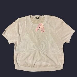 Elegant Light Blue Women's Top